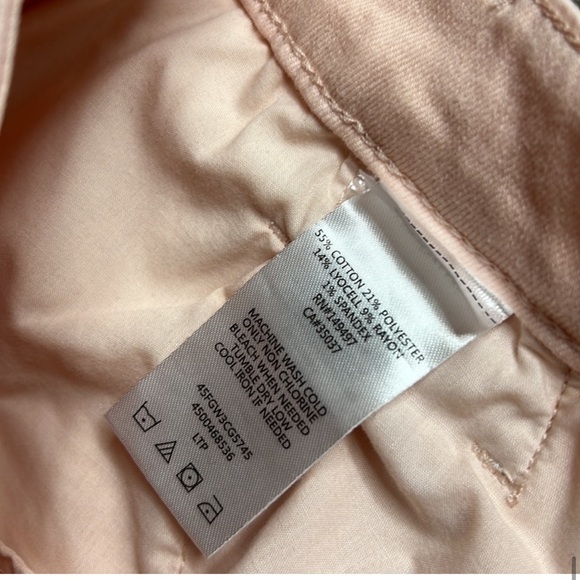 FAVORITE DAUGHTER The Sara Cargo Super High Rise Cargo Skinny Ankle Pink Jean - Picture 7 of 8